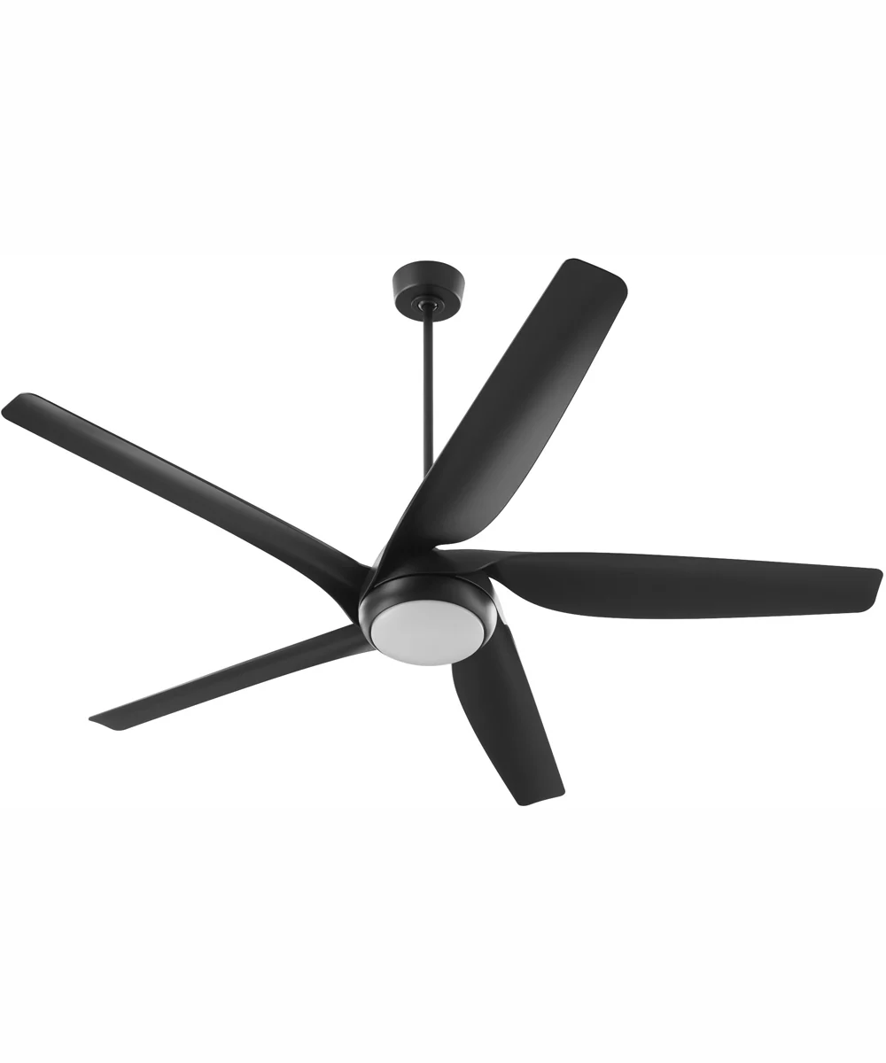 65" Fury Ceiling Fan Matte Black - Image 3