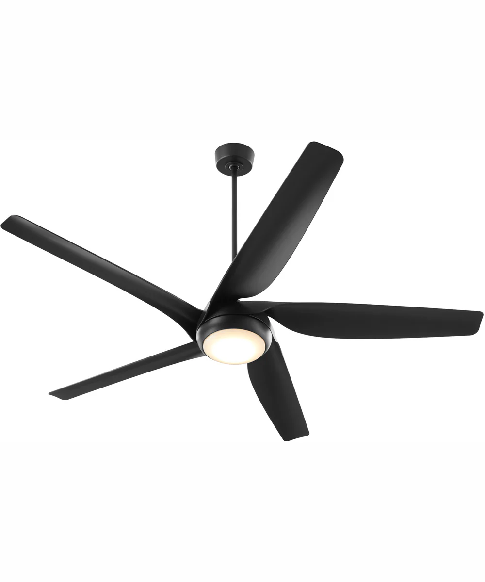 65" Fury Ceiling Fan Matte Black - Image 4