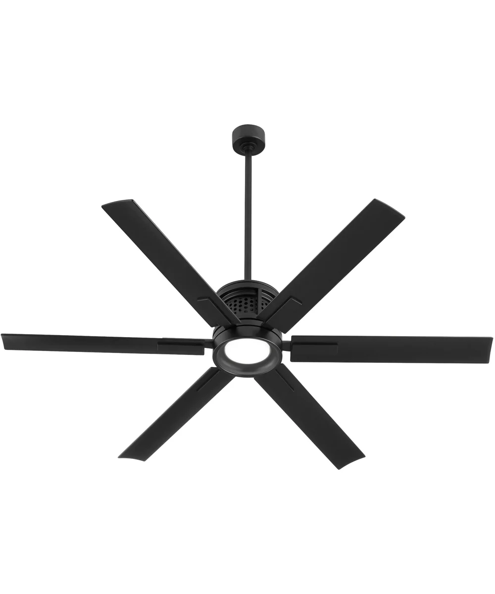 65" Zeus Patio Ceiling Fan Matte Black - Image 3