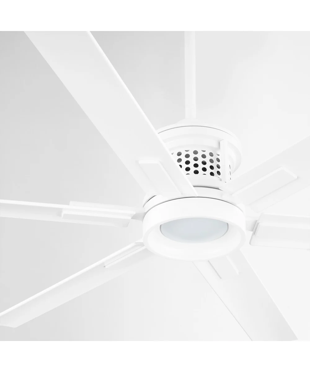 65" Zeus Patio Ceiling Fan Studio White - Image 4