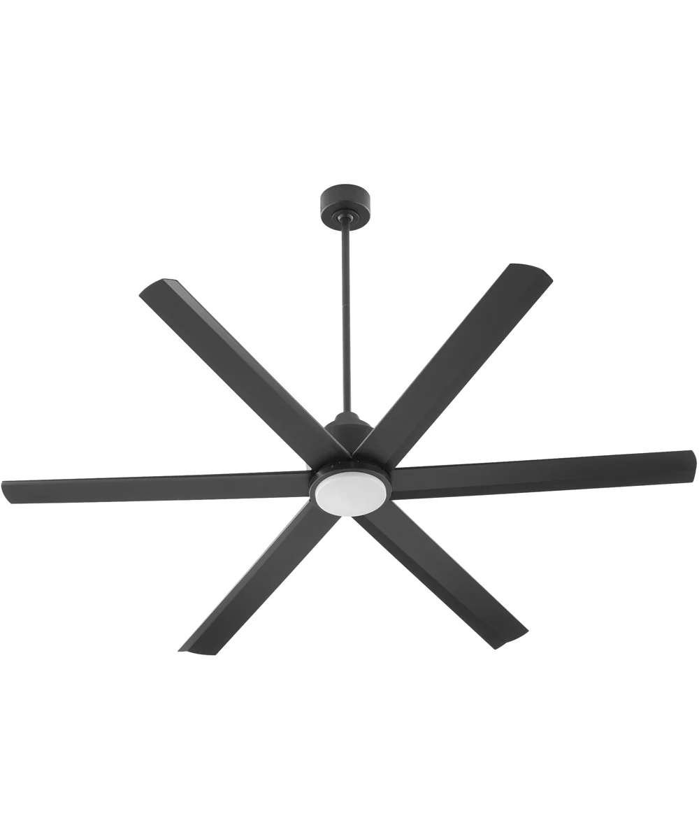 80" Titus Energy Star Ceiling Fan Matte Black - Image 3