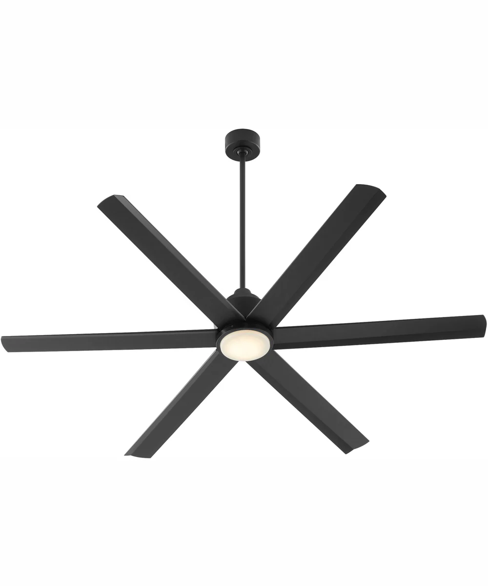 80" Titus Energy Star Ceiling Fan Matte Black - Image 4
