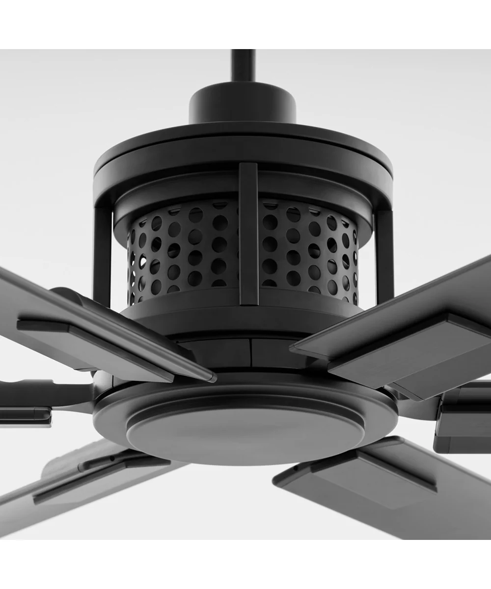 80" Zeus Patio Ceiling Fan Matte Black - Image 5