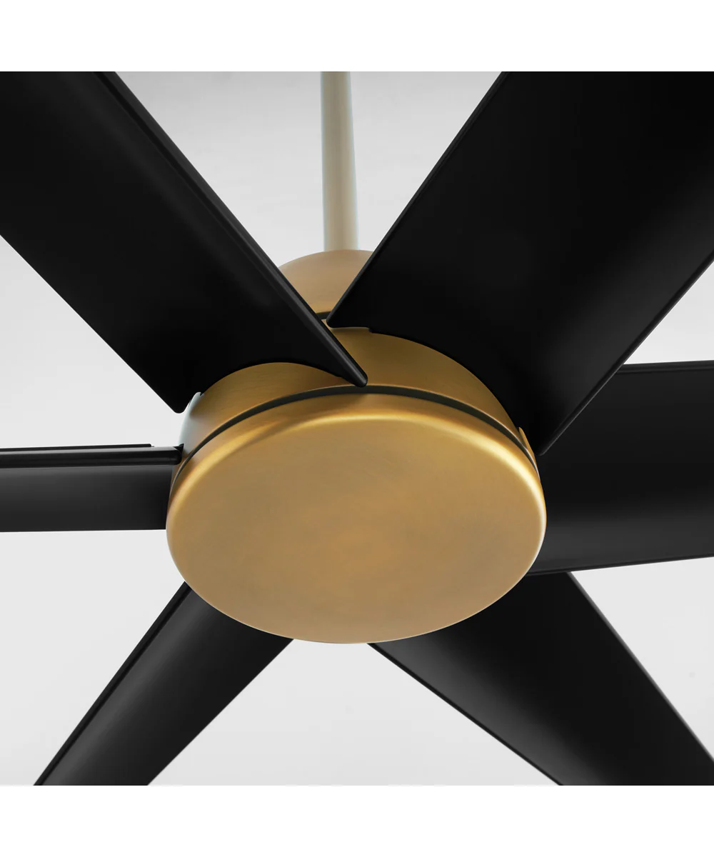 84" Spree Patio Ceiling Fan Brushed Brass - Image 8