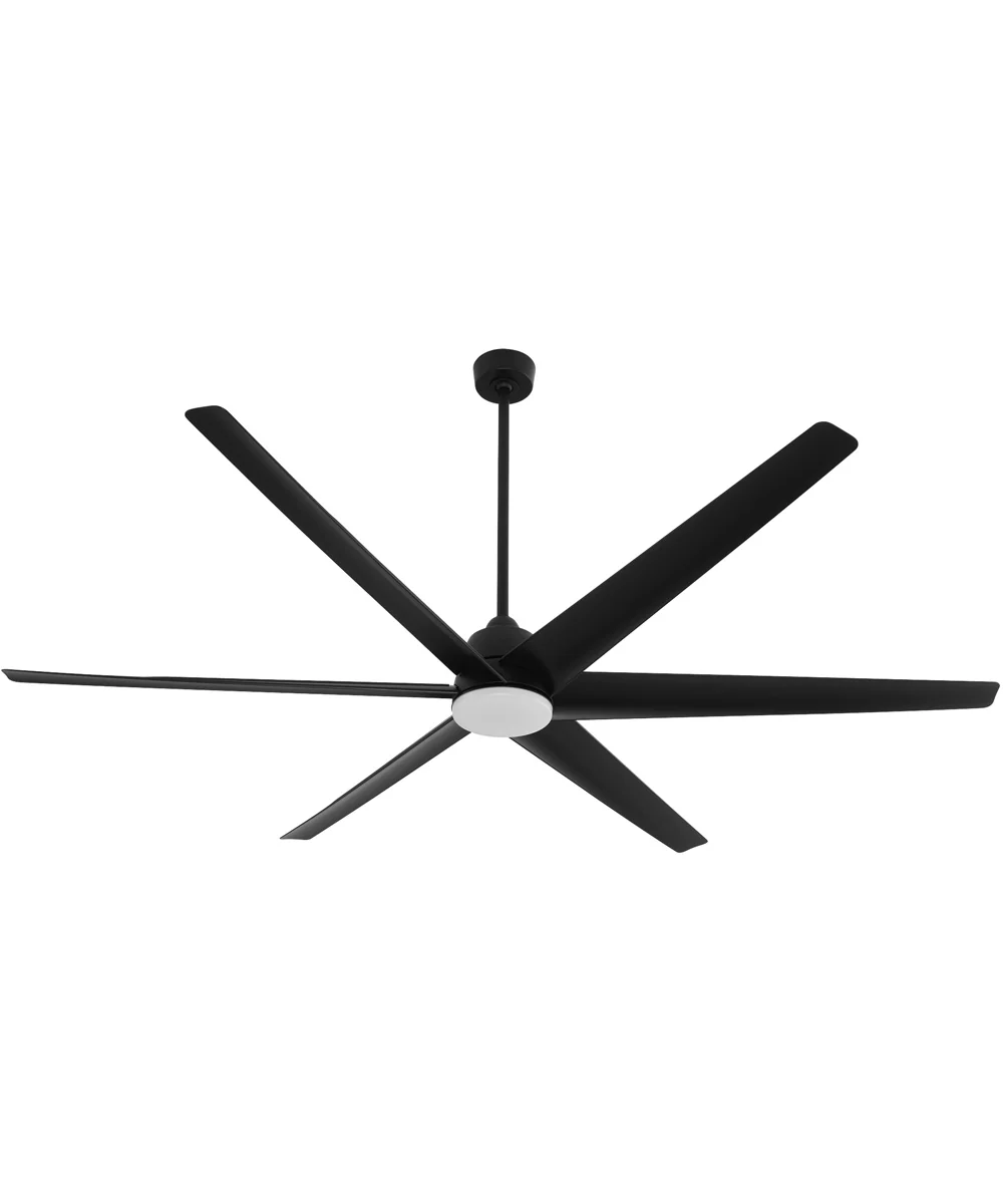 84" Spree Patio Ceiling Fan Matte Black - Image 2