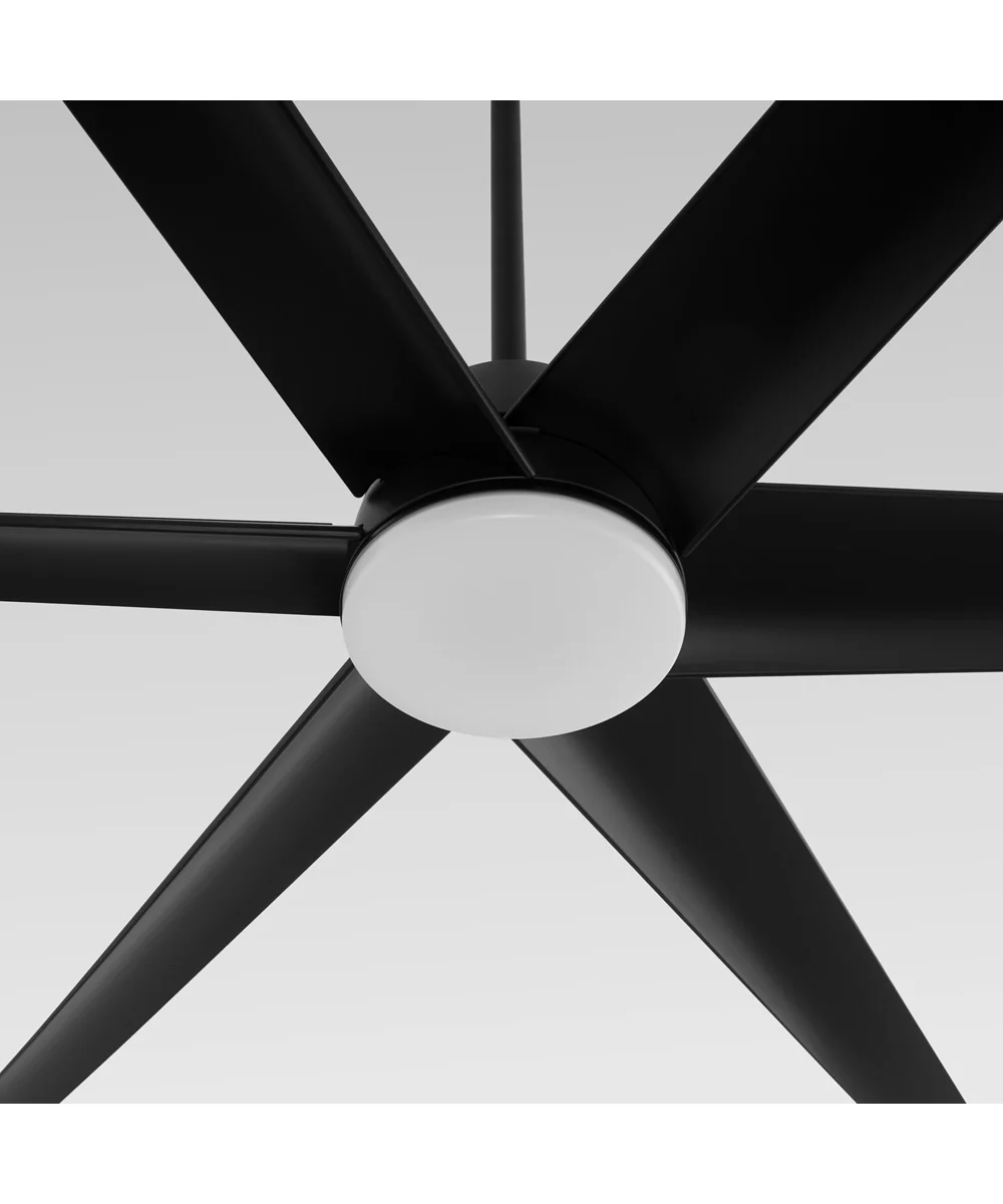 84" Spree Patio Ceiling Fan Matte Black - Image 4