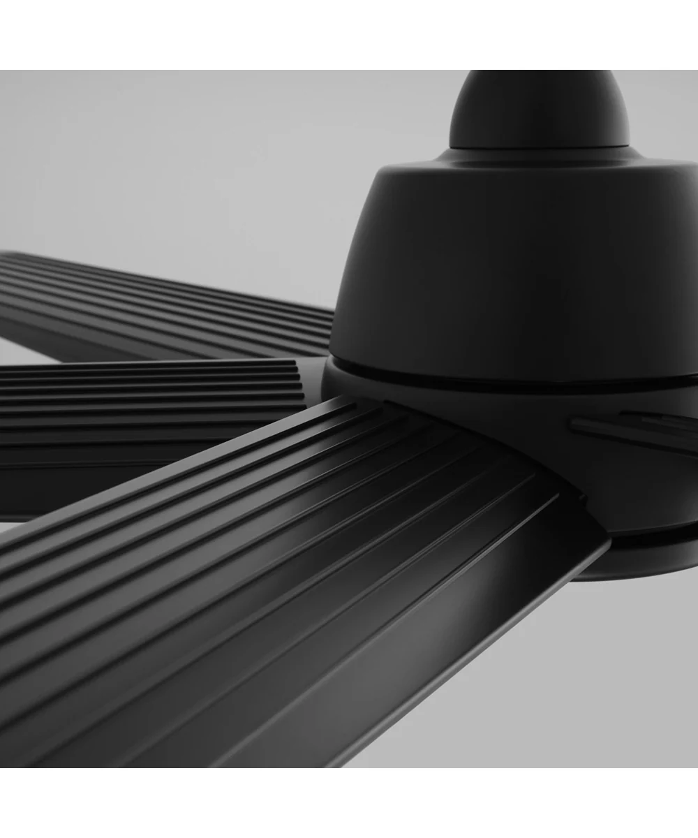 84" Spree Patio Ceiling Fan Matte Black - Image 7