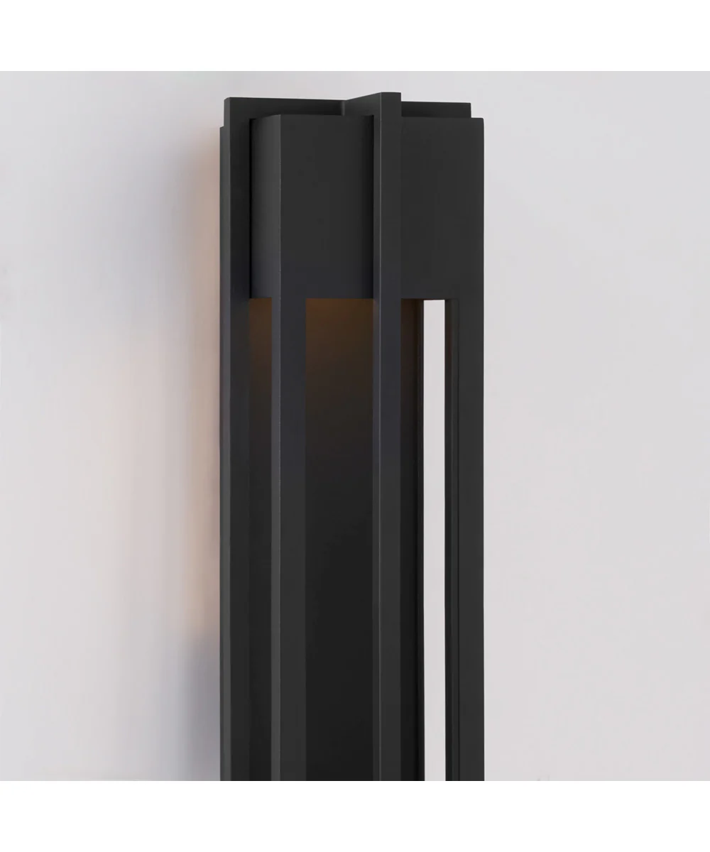 Al Fresco 1-light LED Wall Mount Light Fixture Textured Black - Image 3