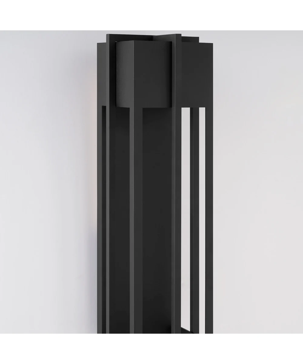 Al Fresco 1-light LED Wall Mount Light Fixture Textured Black - Image 4