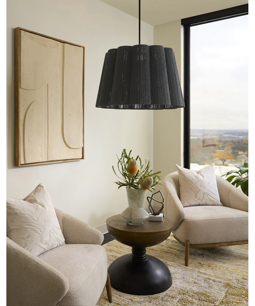 Anton 3-light Pendant Matte Black - Image 5