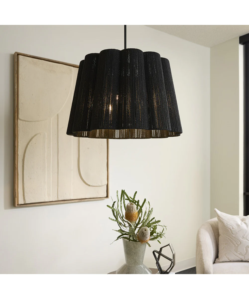 Anton 3-light Pendant Matte Black - Image 8