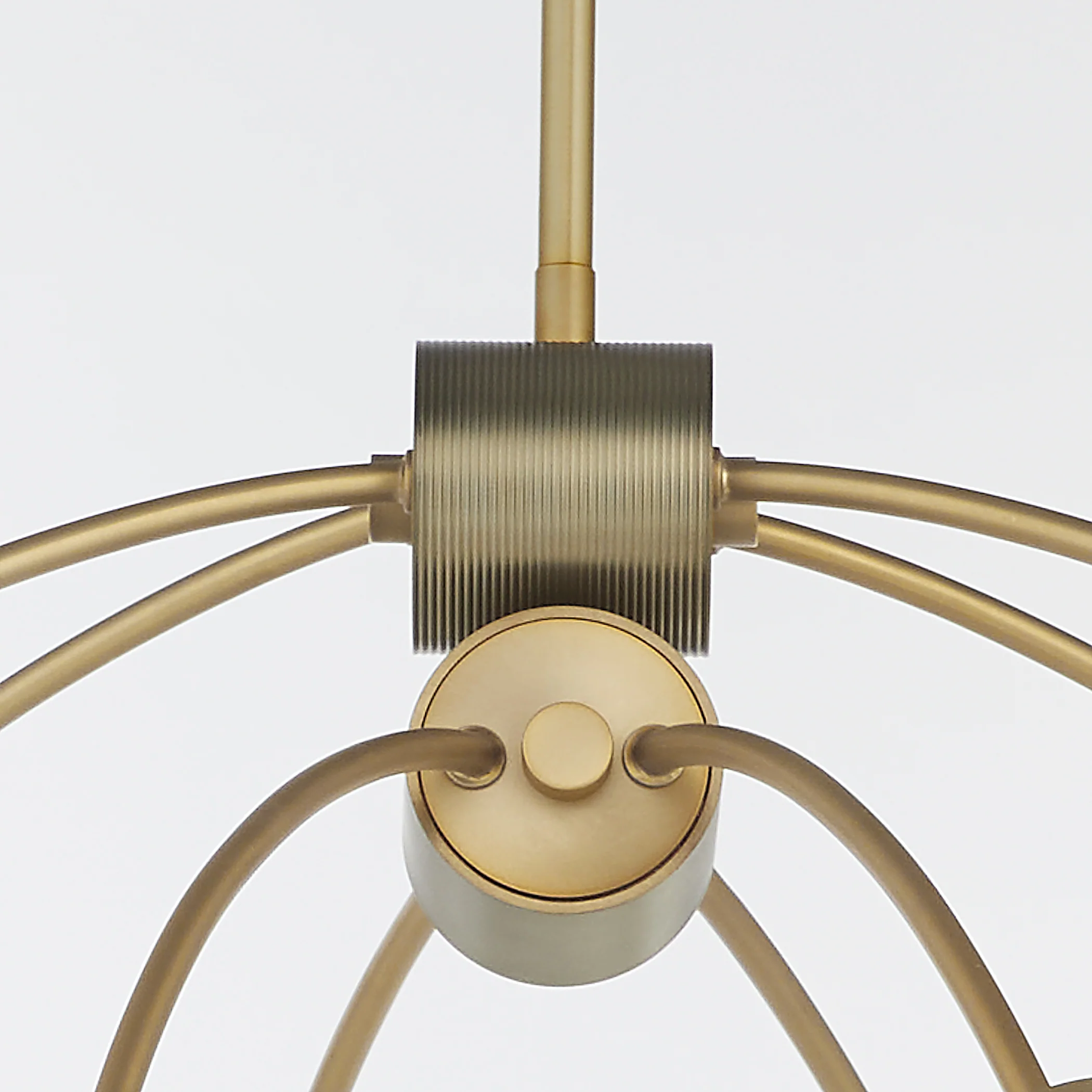 Arpeggio 8-light Chandelier Aged Brass - Image 3