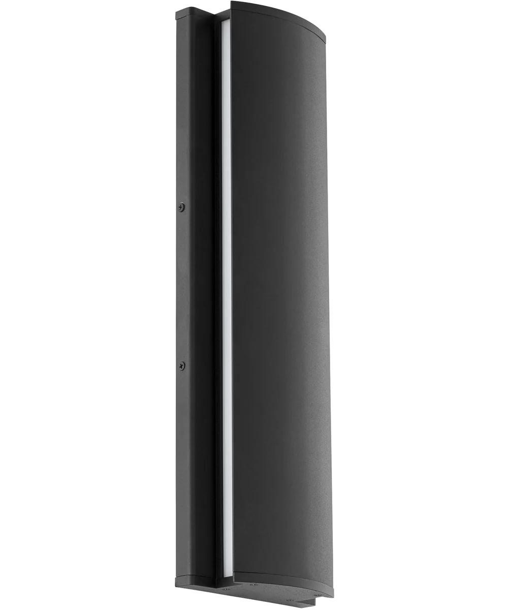 Artemis 2-light LED Outdoor Wall Mount Light Fixture Textured Black