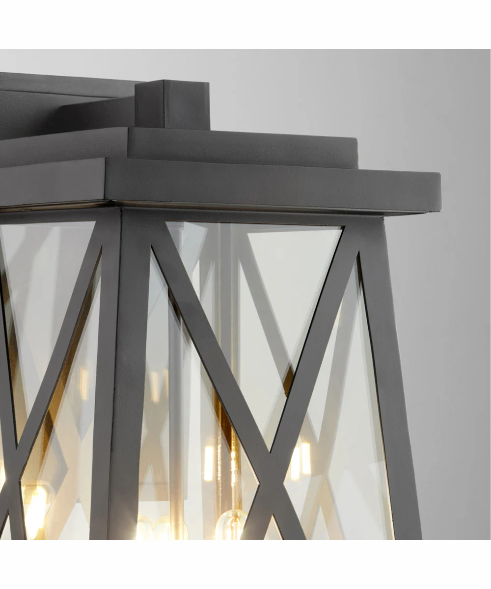 Artesno 3-light Wall Mount Light Fixture Textured Black - Image 4
