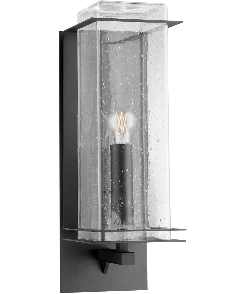 Balboa 1-light Outdoor Wall Mount Light Fixture Textured Black