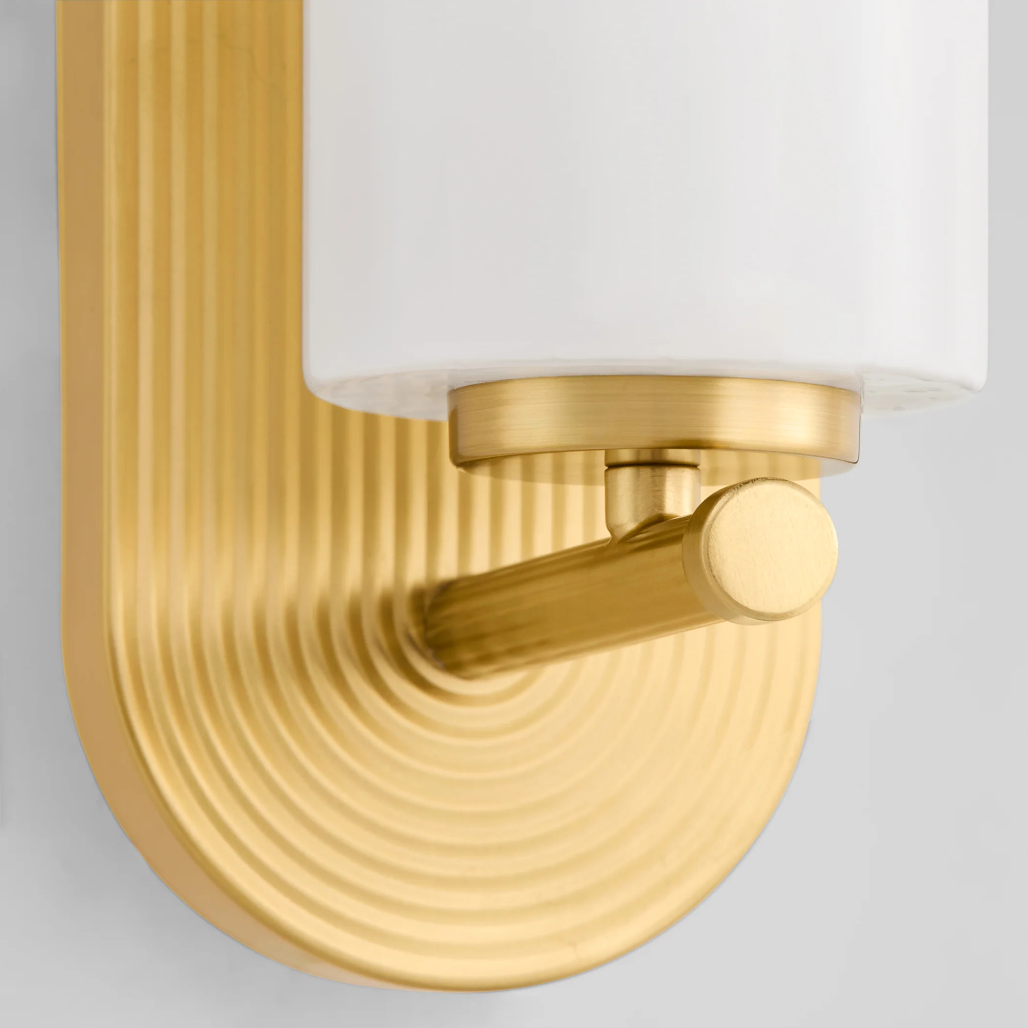 Belinder 1-light Wall Mount Light Fixture Aged Brass - Image 3