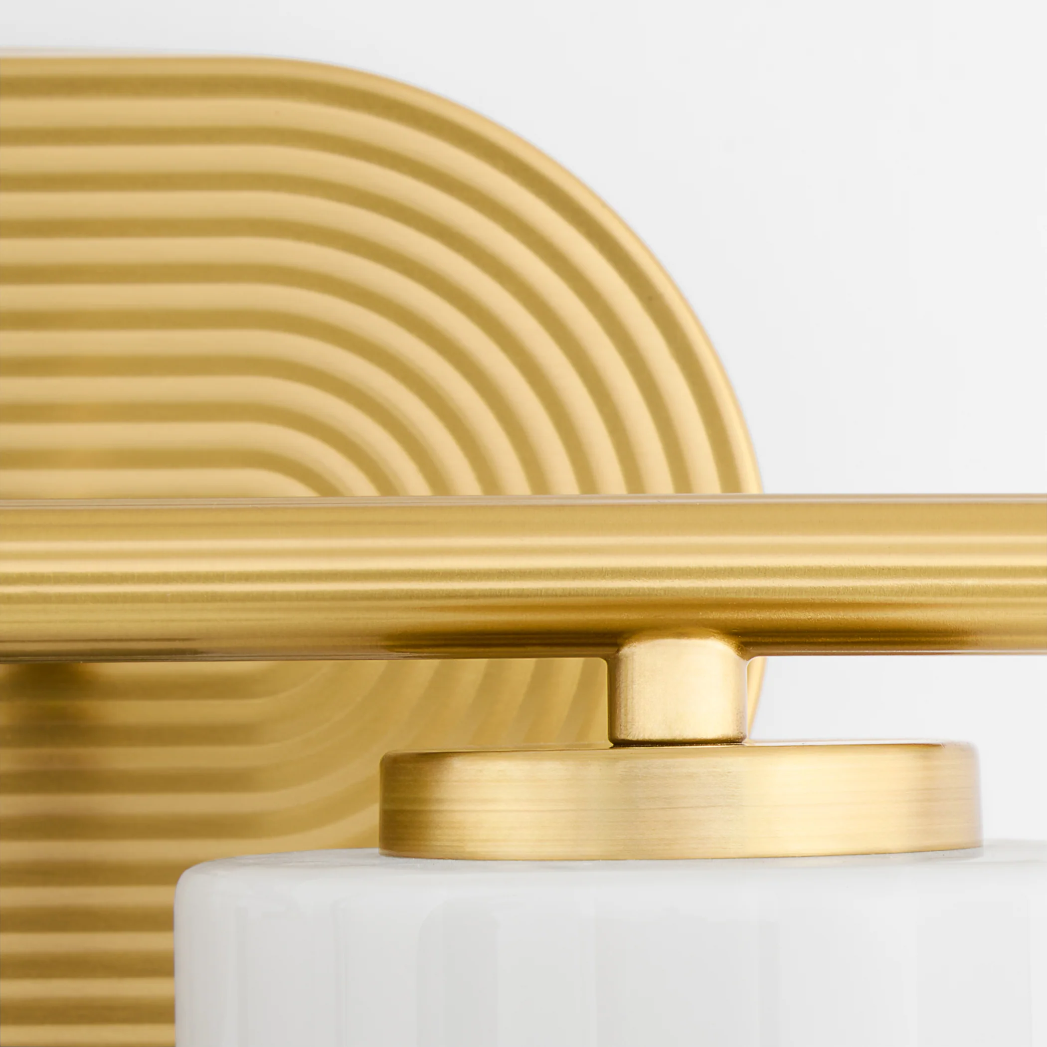 Belinder 2-light Bath Vanity Light Aged Brass - Image 4