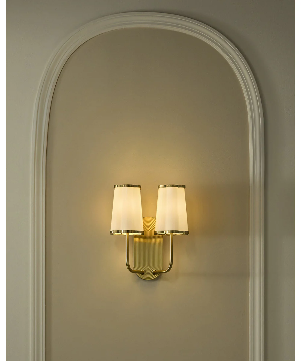 Belinder Wall Mount Light Fixture Aged Brass - Image 6