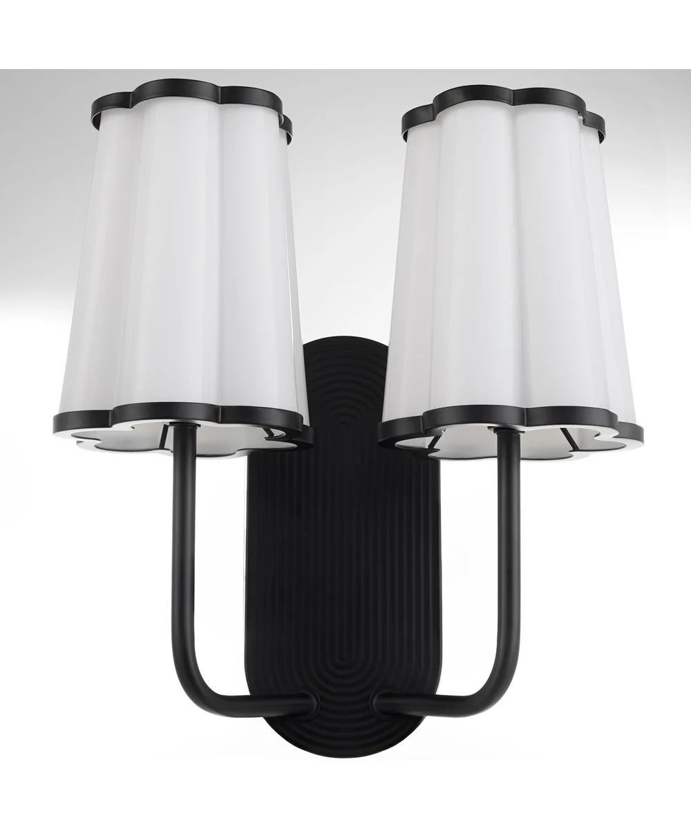 Belinder Wall Mount Light Fixture Matte Black - Image 3