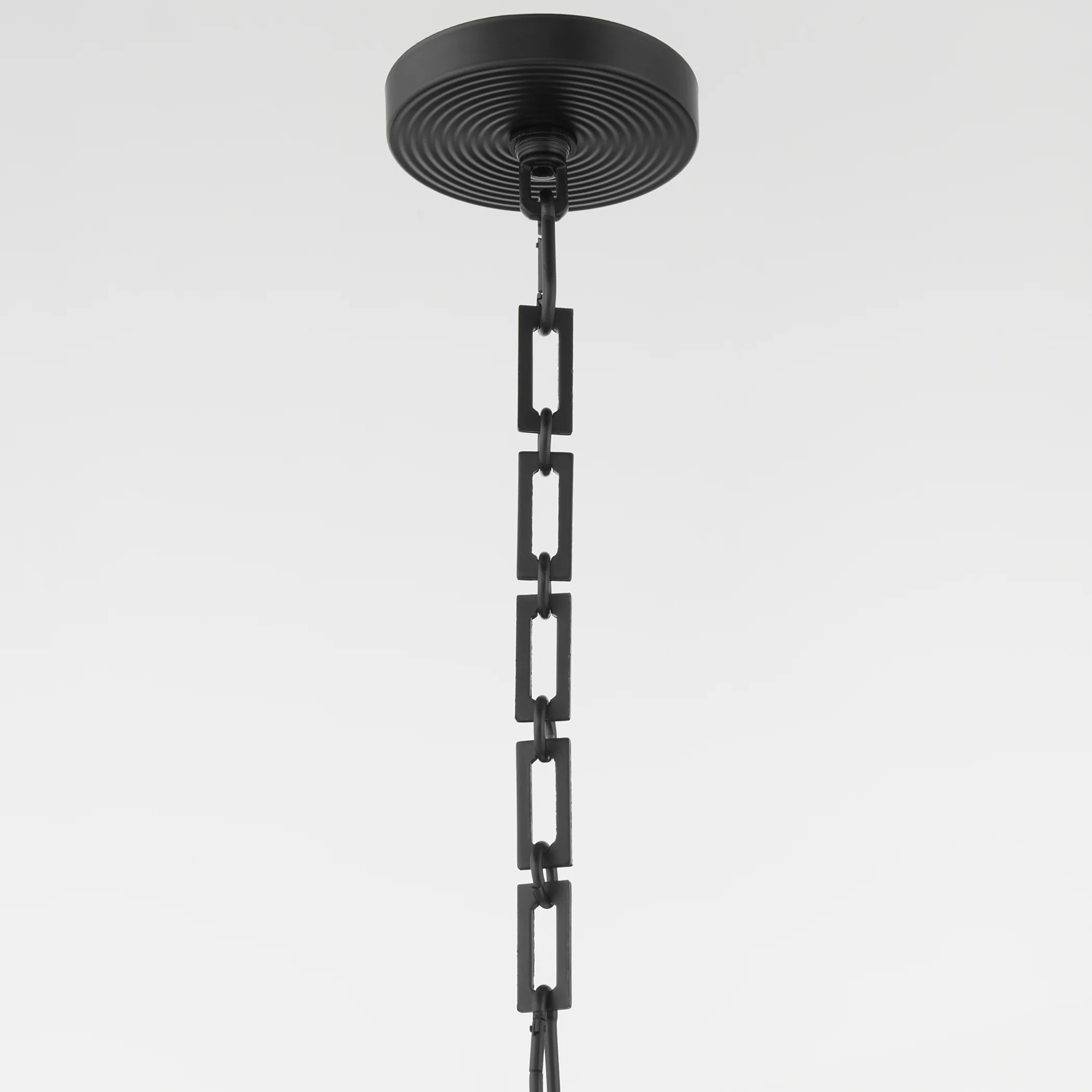 Belleview 5-light Pendant Matte Black - Image 4