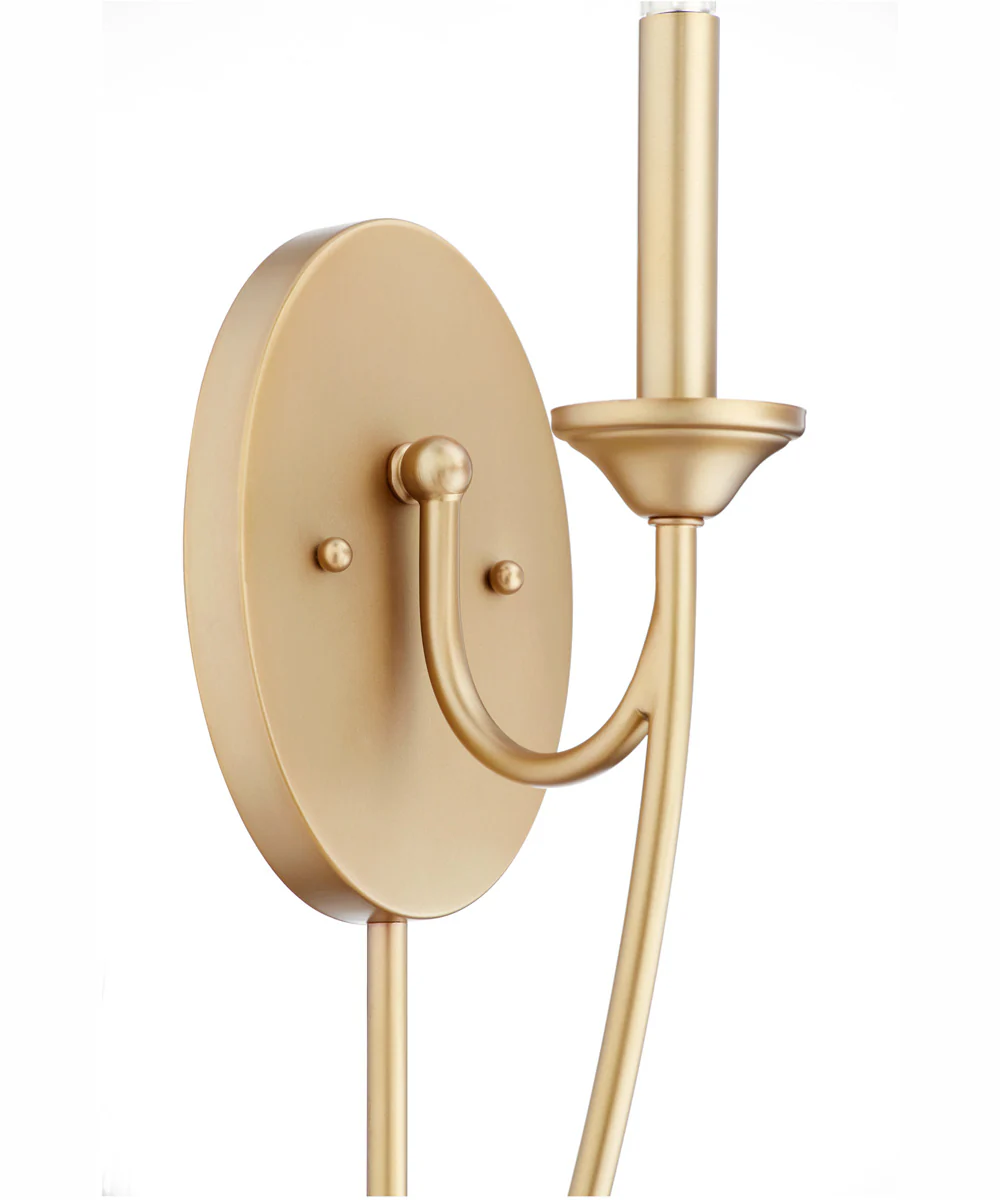 Brooks 1-light Wall Mount Light Fixture Aged Brass - Image 3