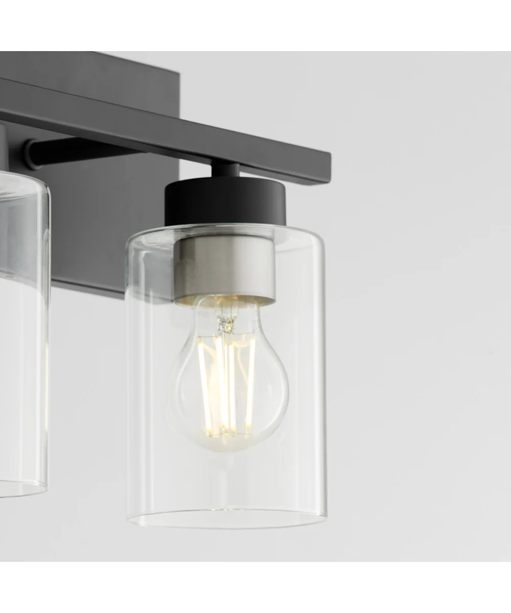 Carter 2-light Bath Vanity Light Matte Black - Image 6