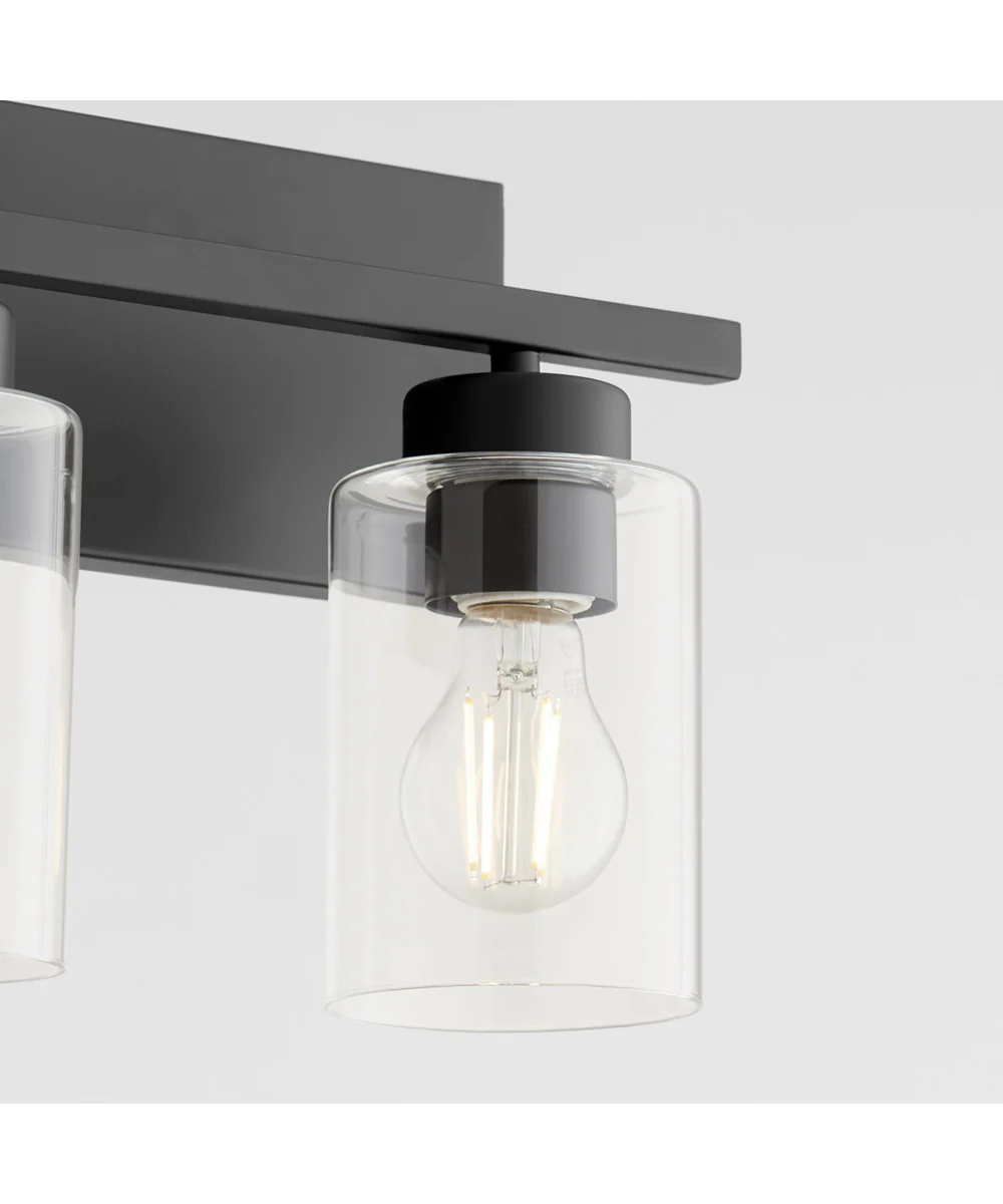 Carter 4-light Bath Vanity Light Matte Black - Image 3