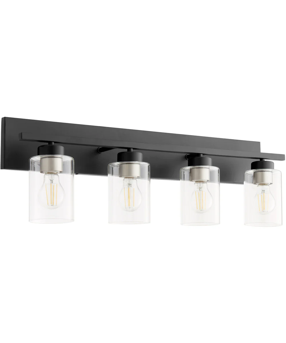 Carter 4-light Bath Vanity Light Matte Black - Image 4