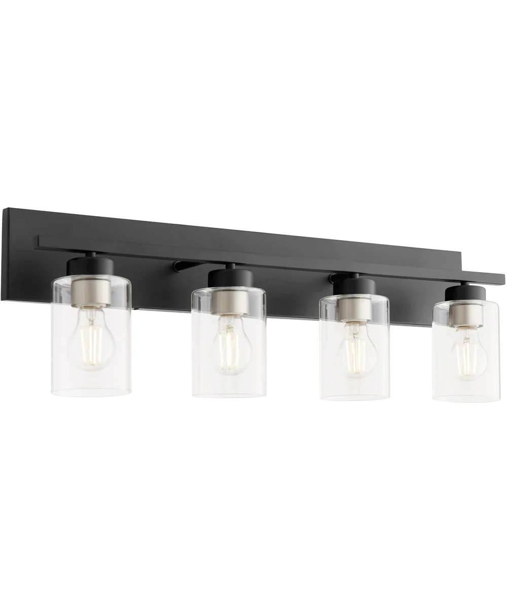 Carter 4-light Bath Vanity Light Matte Black - Image 5