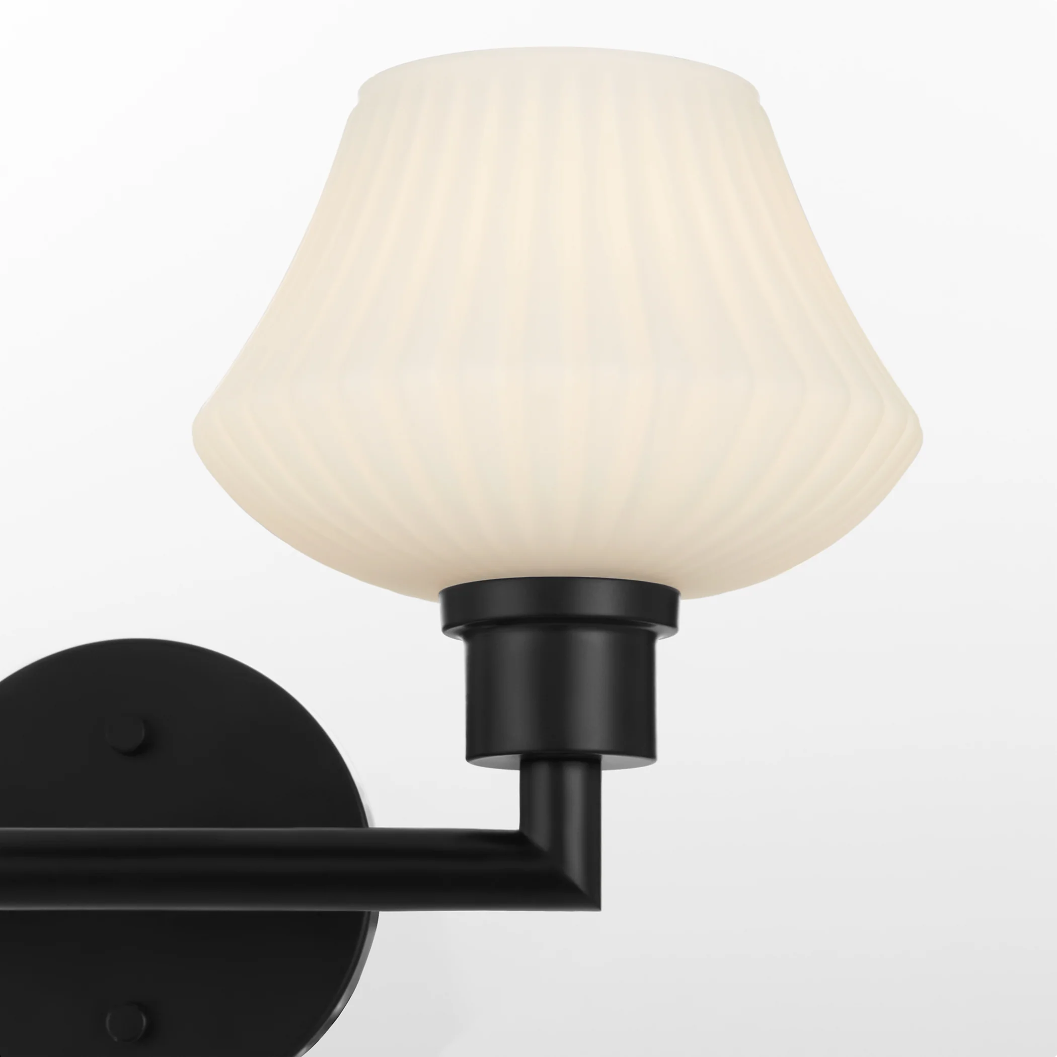 Cassini 2-light Bath Vanity Light Matte Black - Image 4