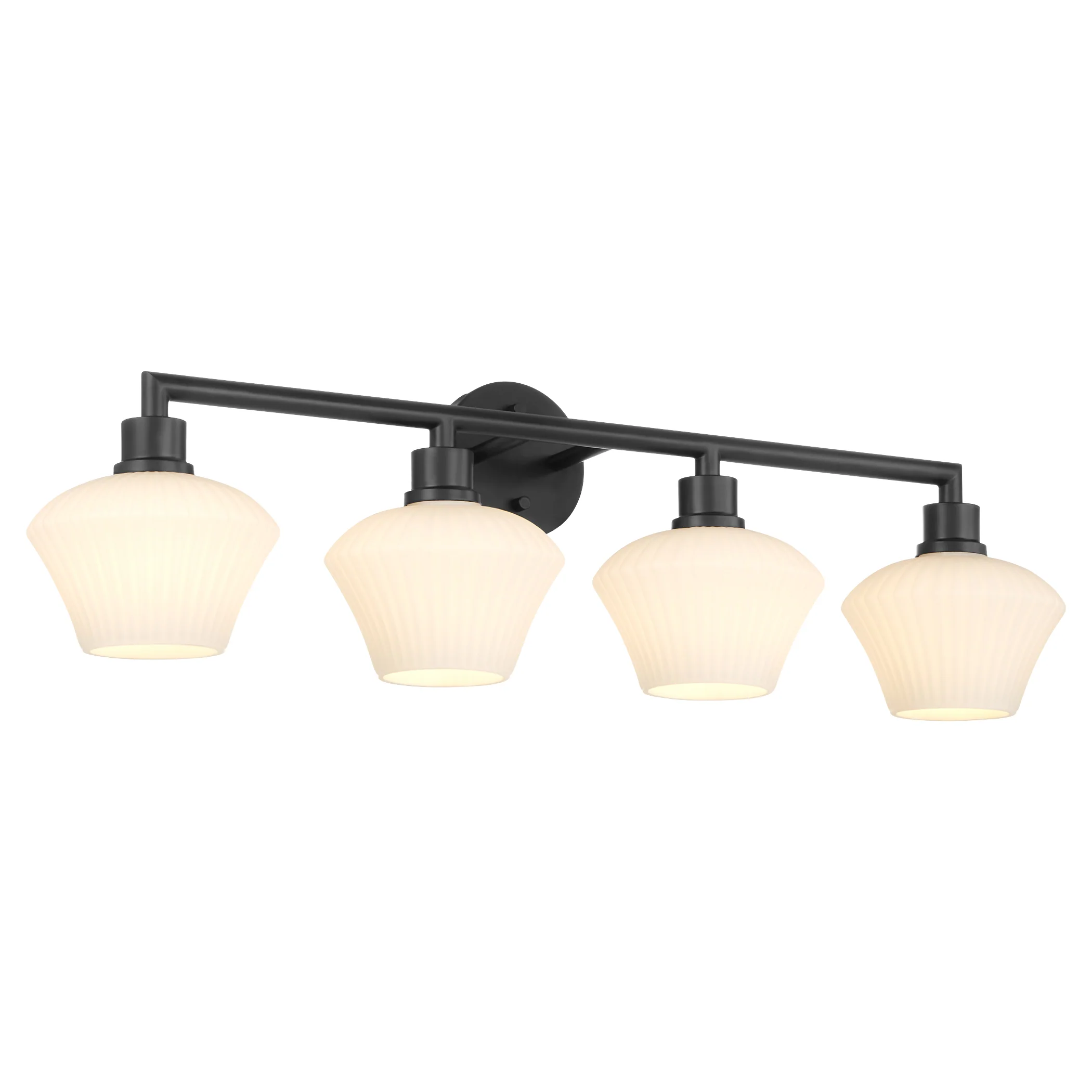 Cassini Bath Vanity Light Matte Black - Image 2