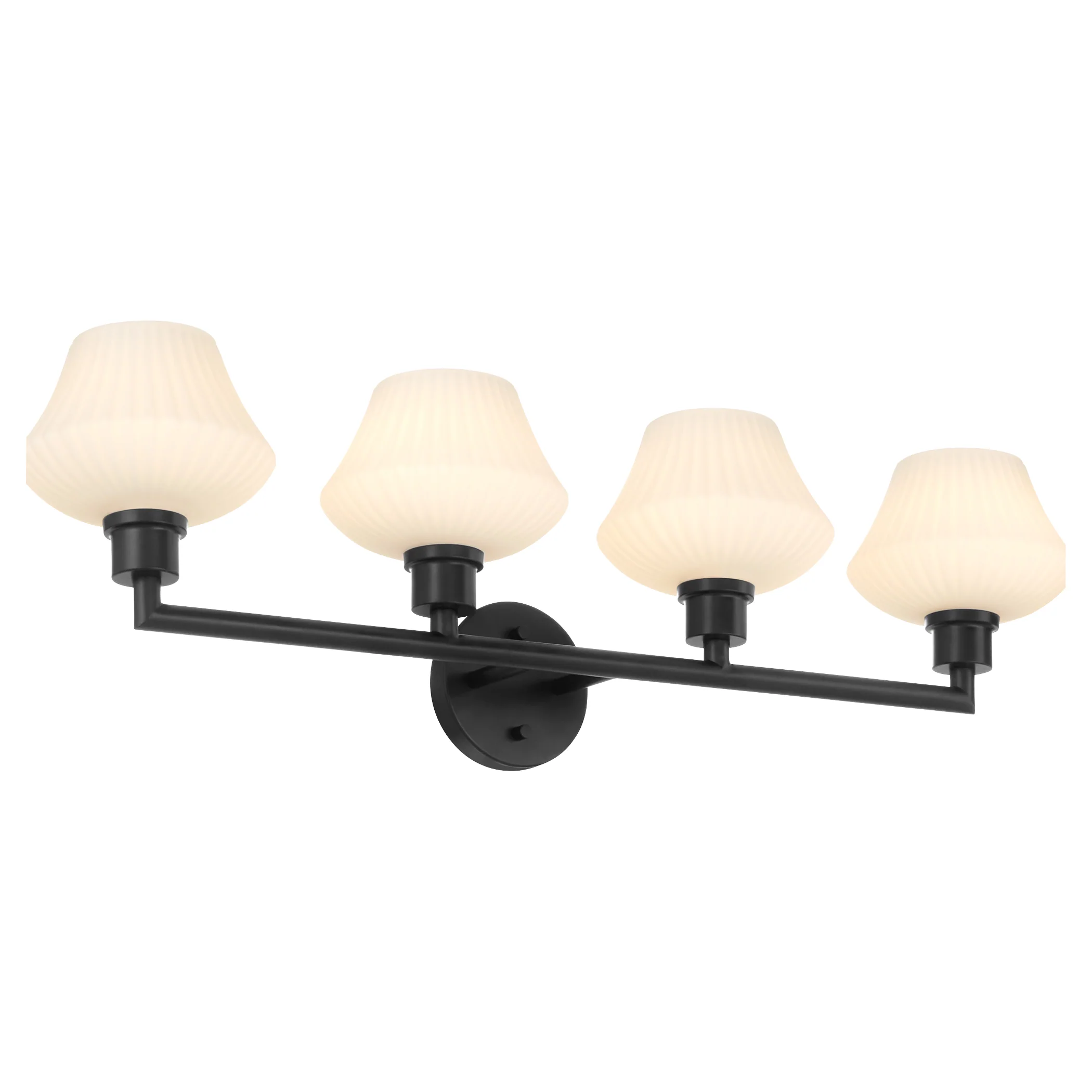 Cassini Bath Vanity Light Matte Black - Image 3