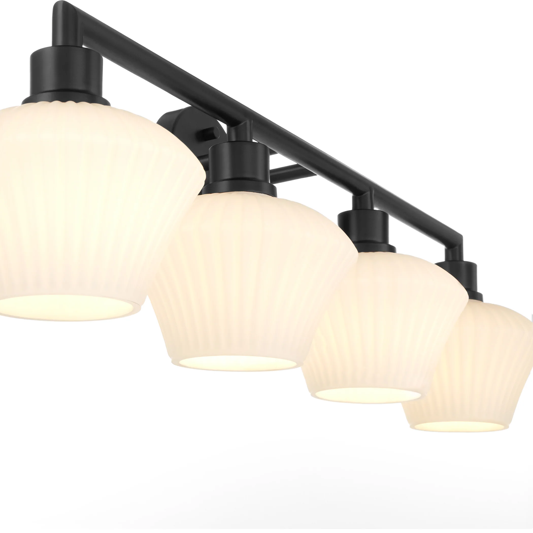 Cassini Bath Vanity Light Matte Black - Image 4