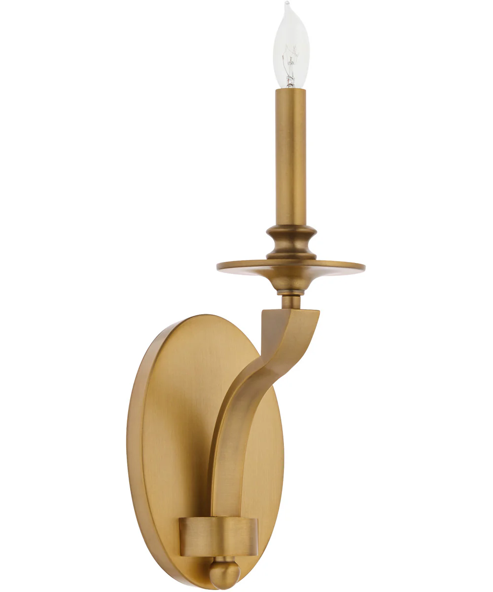 Chantelle 1-light Sconce Brushed Brass