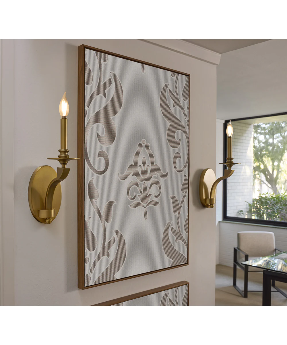 Chantelle 1-light Sconce Brushed Brass - Image 6