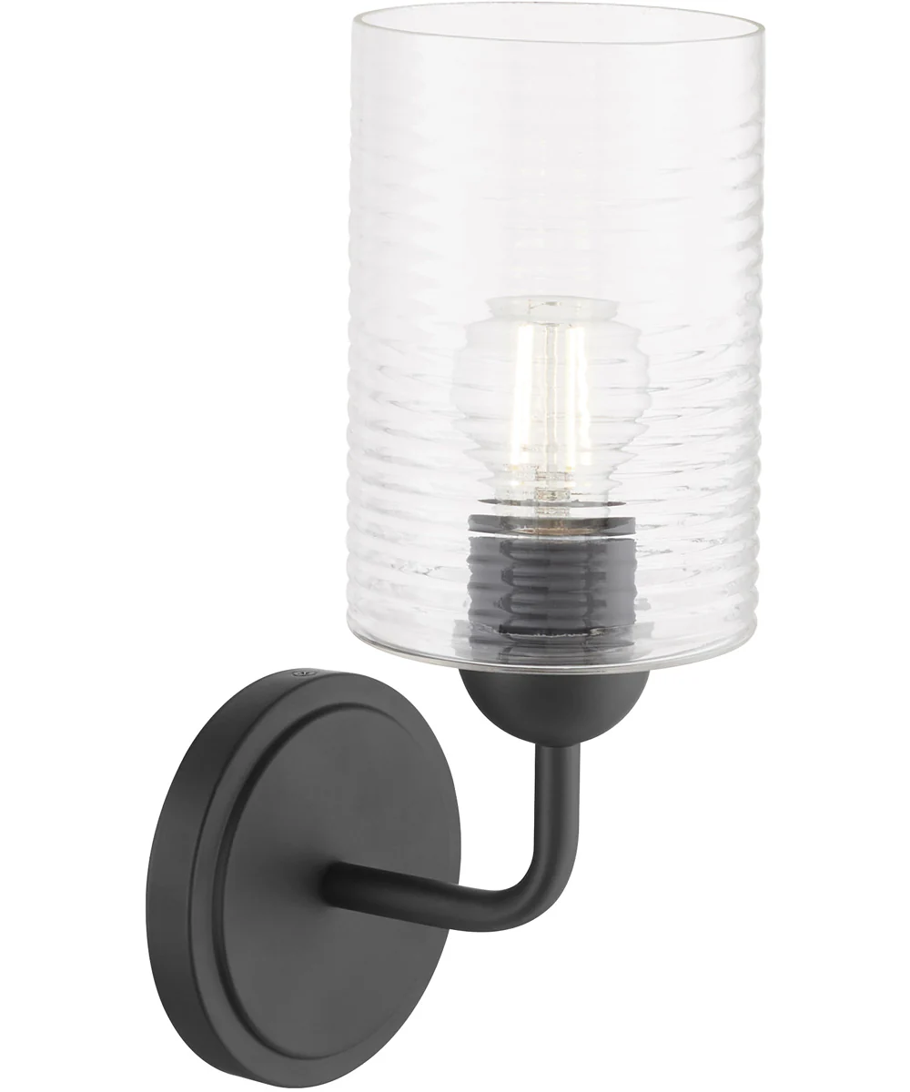 Tamara Day's Charlotte 1-light Wall Mount Light Fixture Matte Black - Image 3