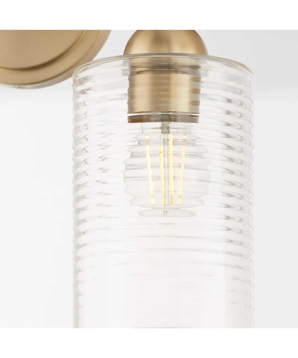 Tamara Day's Charlotte 2-light Bath Vanity Light Aged Brass - Image 5