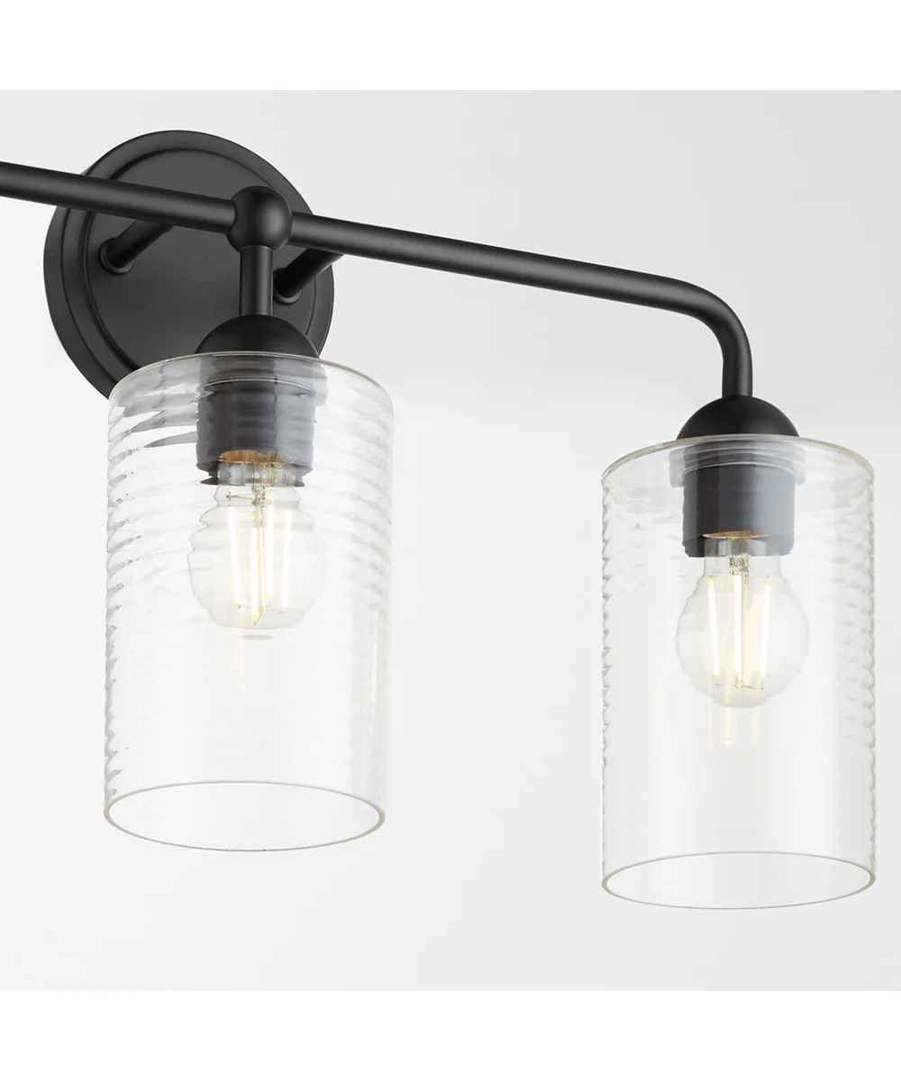 Tamara Day's Charlotte 3-light Bath Vanity Light Matte Black - Image 4