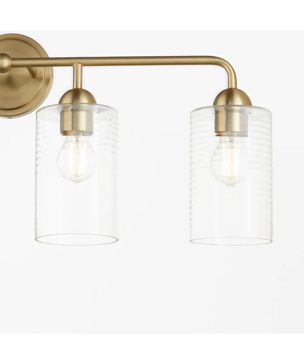 Tamara Day's Charlotte 4-light Bath Vanity Light Aged Brass - Image 4