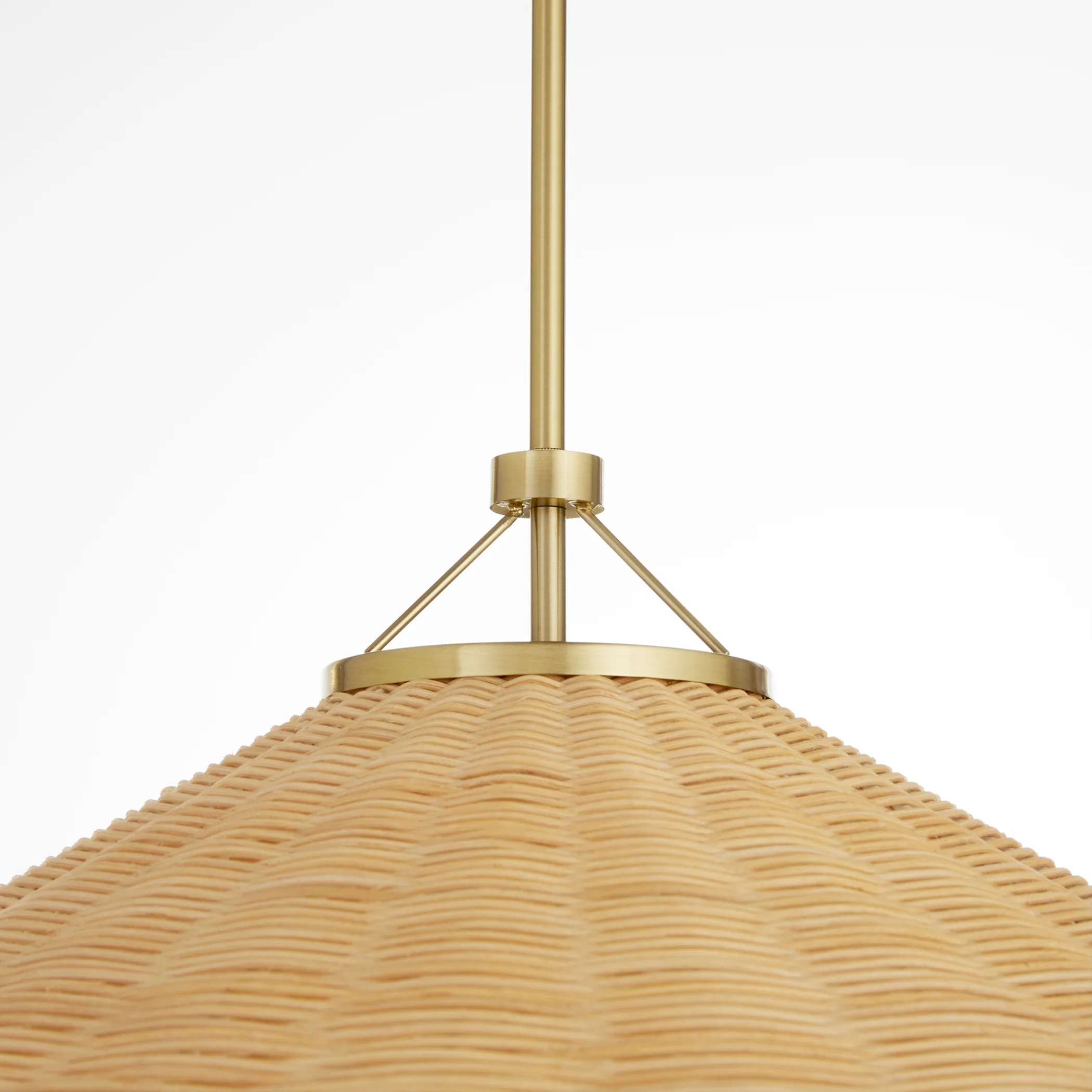 Cona 3-light Pendant Aged Brass - Image 4