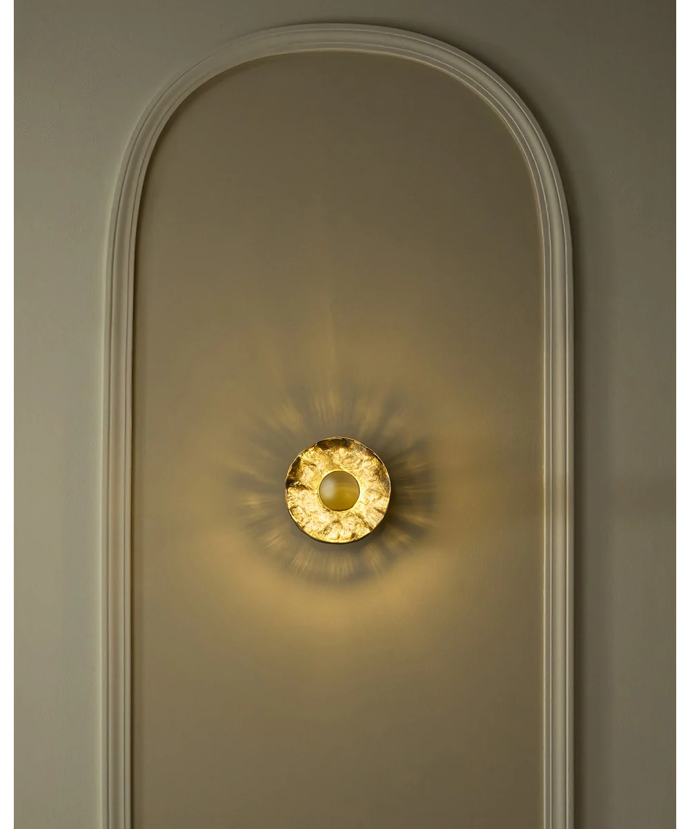Del Rey 60-light Wall Sconce Brushed Brass - Image 9
