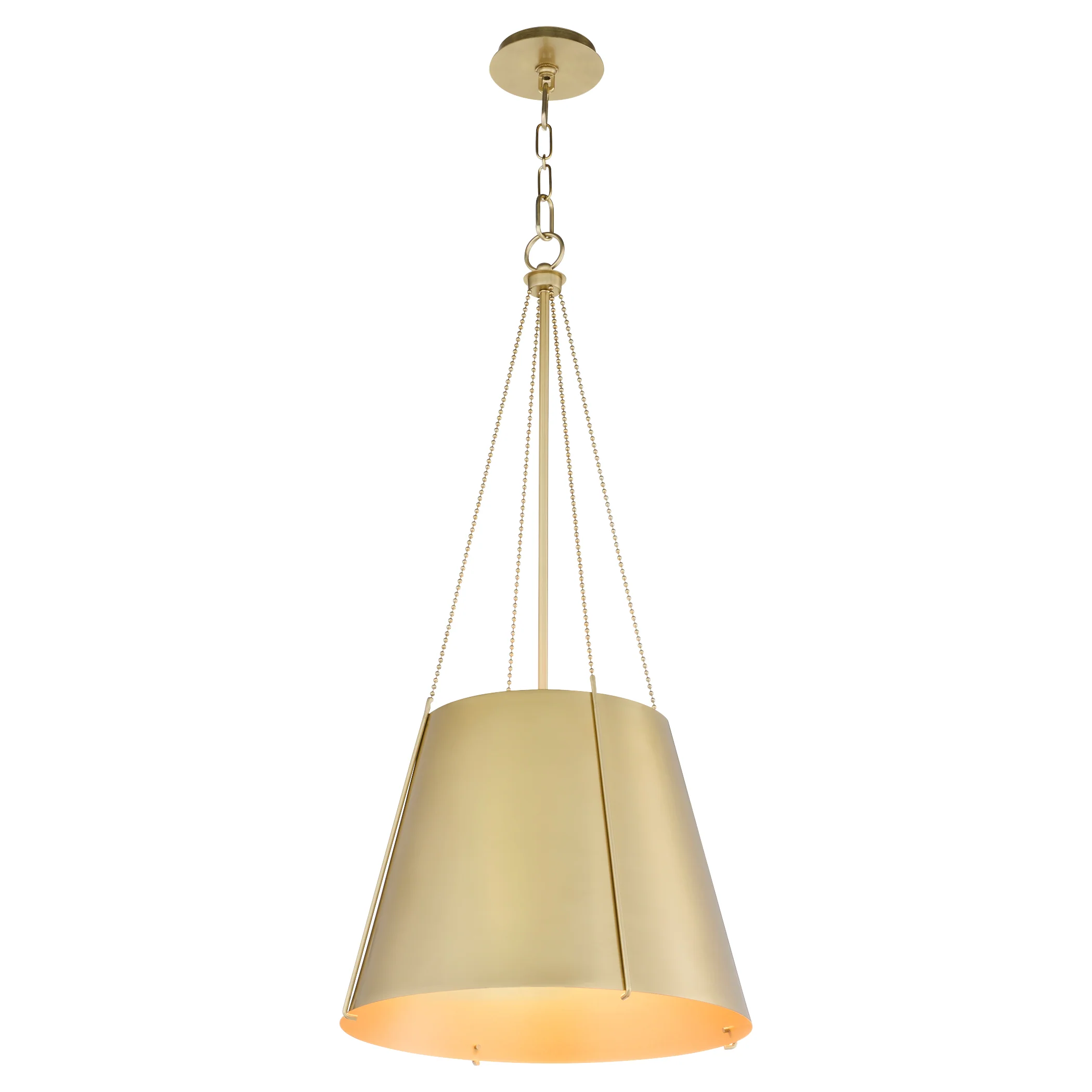 Denise 3-light Pendant Aged Brass - Image 2