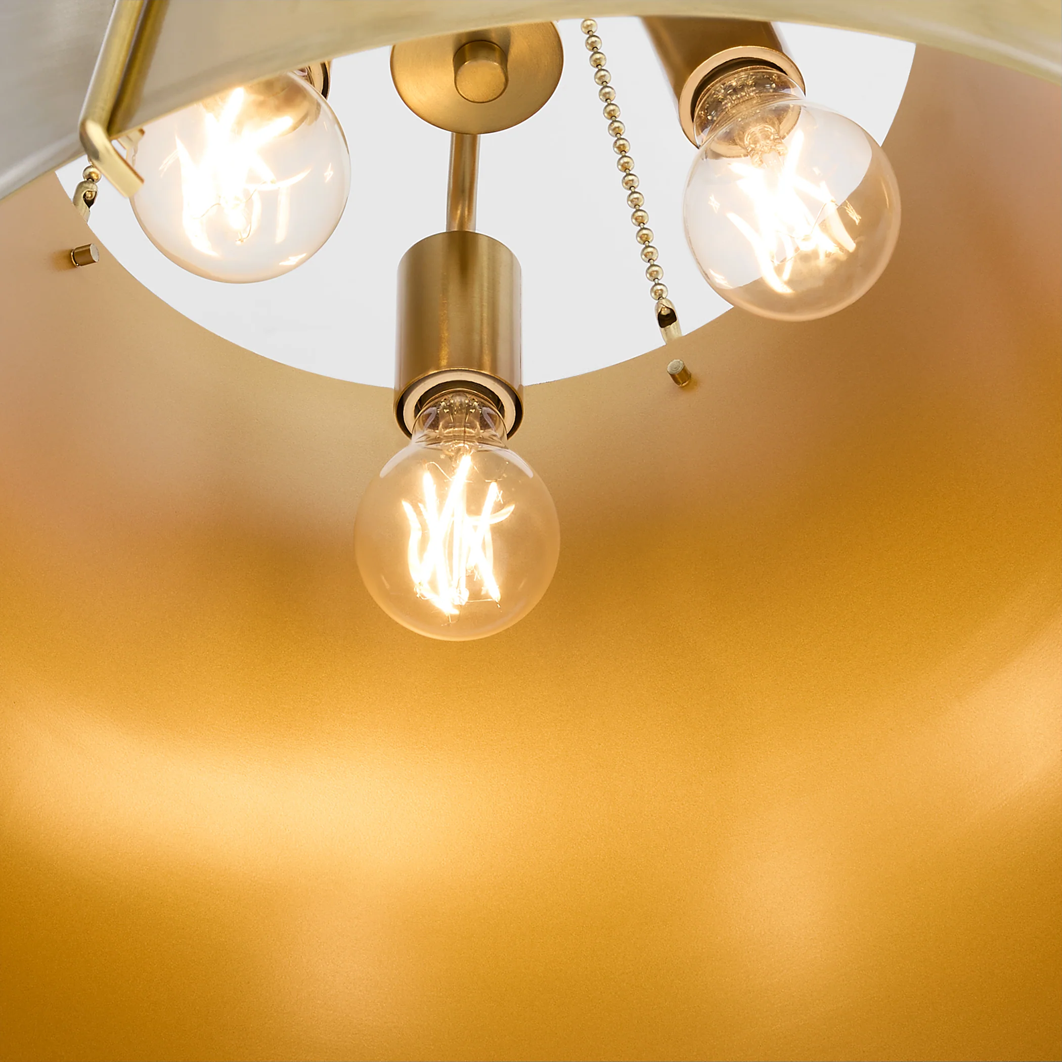 Denise 3-light Pendant Aged Brass - Image 3
