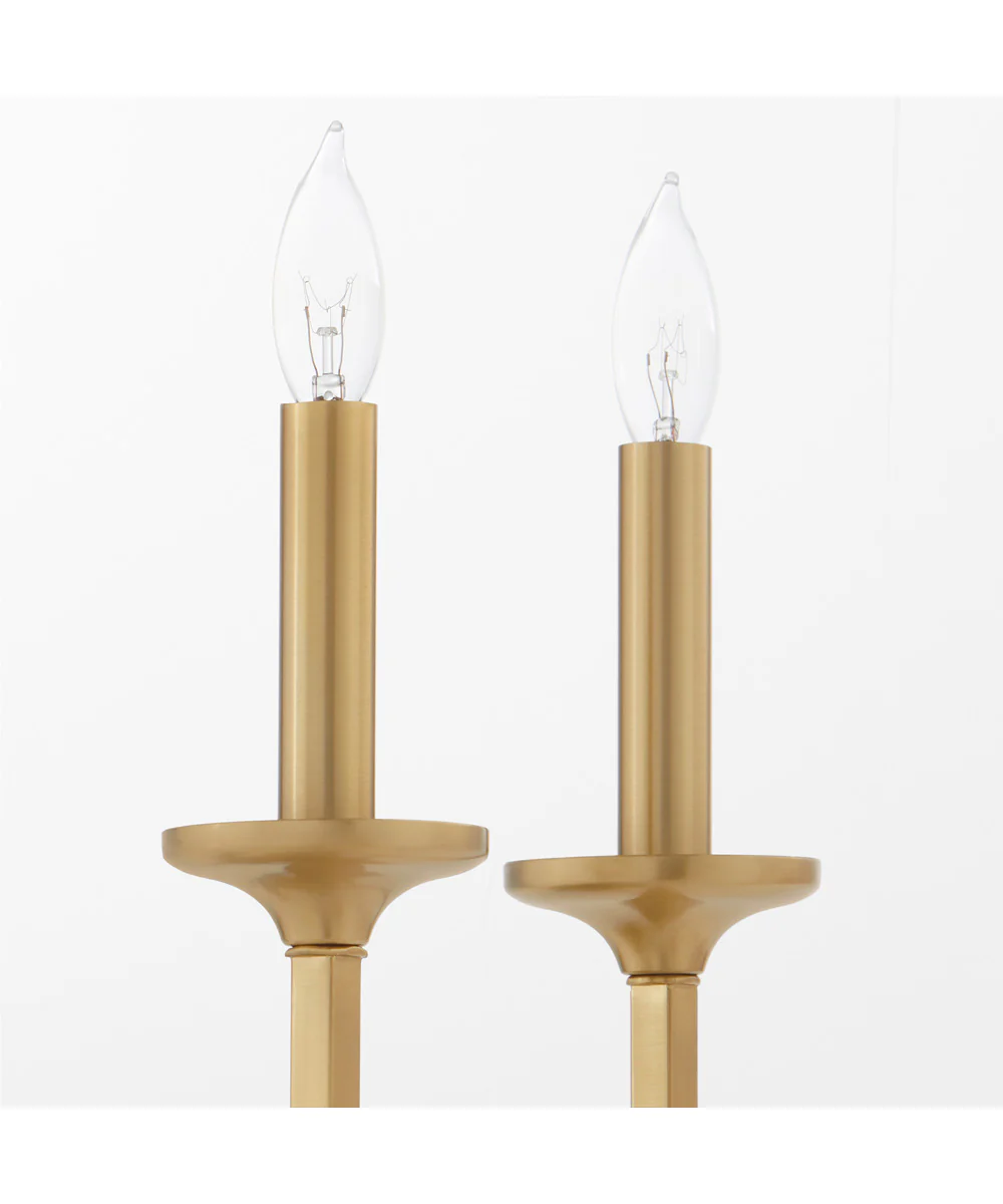 Eldorado 2-light Wall Mount Light Fixture Aged Brass - Image 3