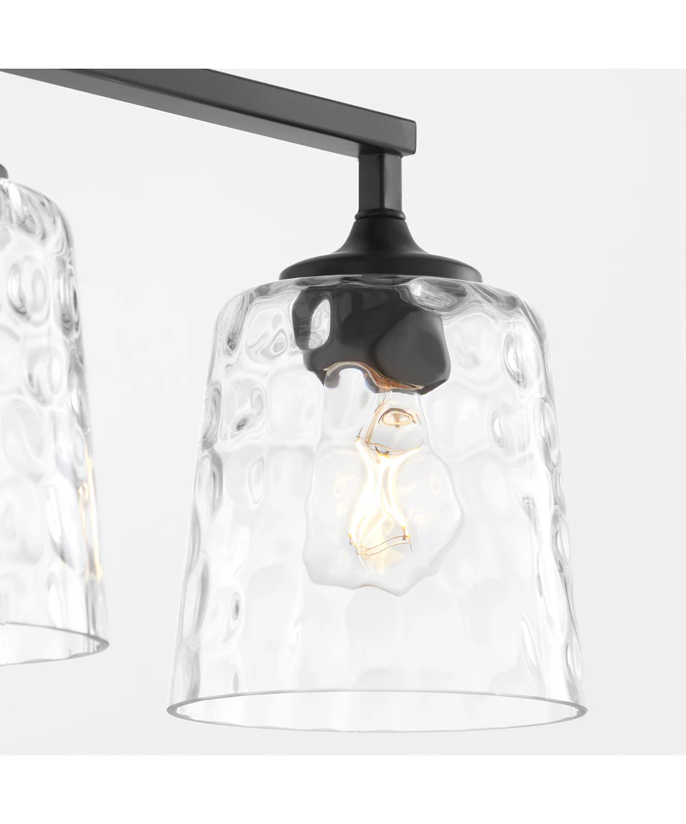 Eldorado 4-light Bath Vanity Light Matte Black - Image 3