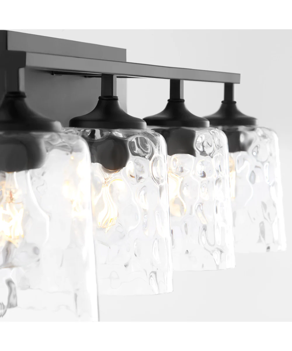 Eldorado 4-light Bath Vanity Light Matte Black - Image 4