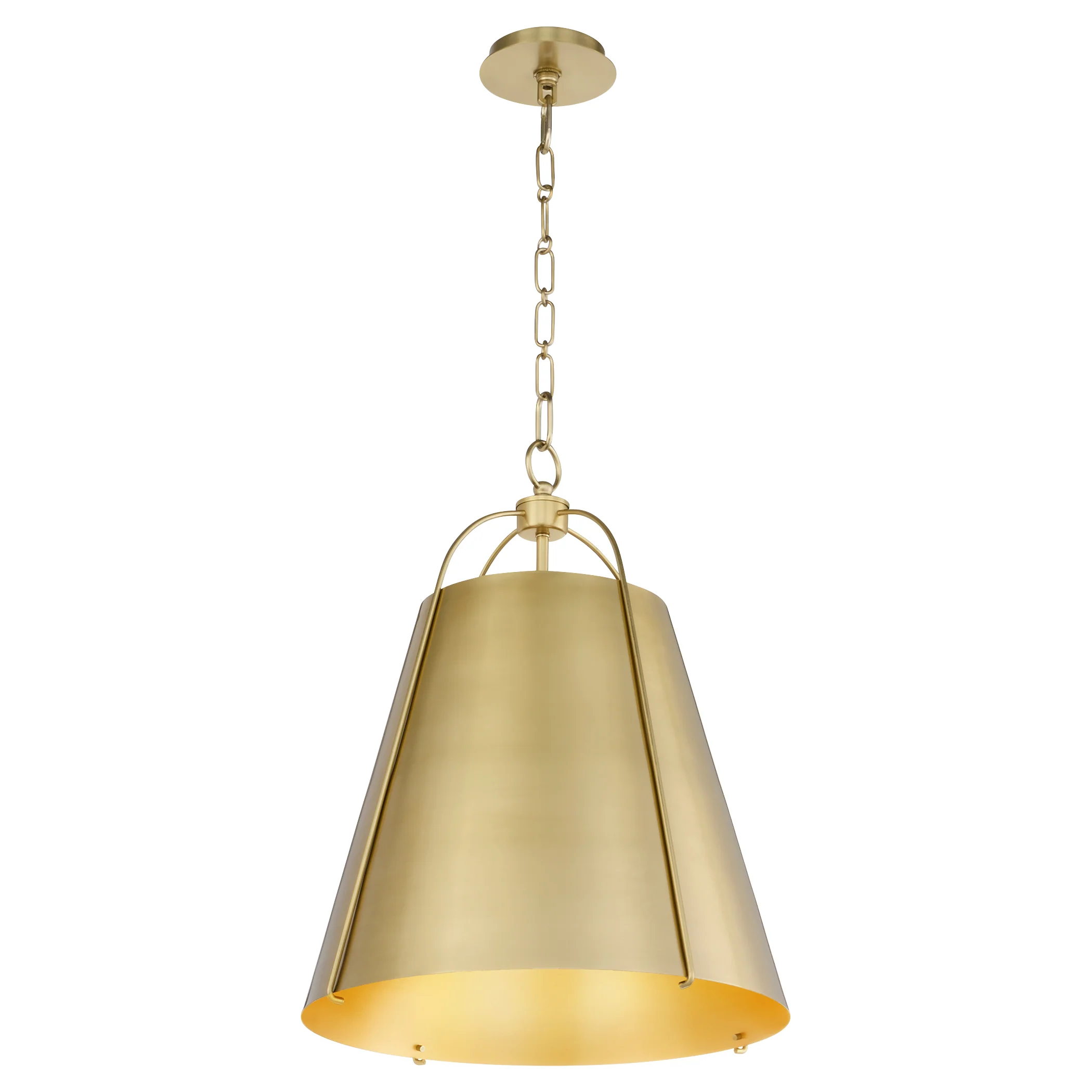 Ellen 3-light Pendant Aged Brass - Image 2