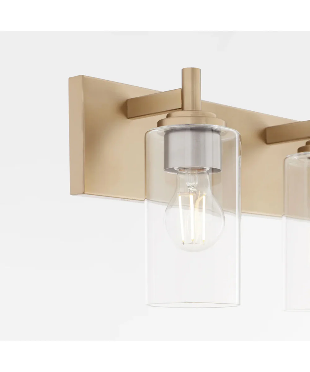Fallstaff 3-light Bath Vanity Light Aged Brass - Image 6