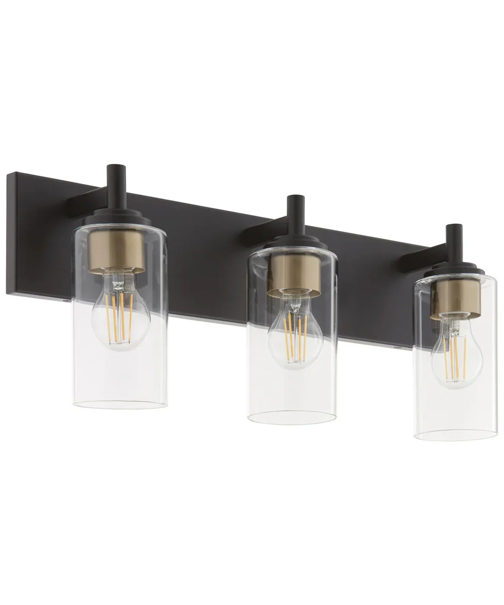 Fallstaff 3-light Bath Vanity Light Matte Black - Image 4