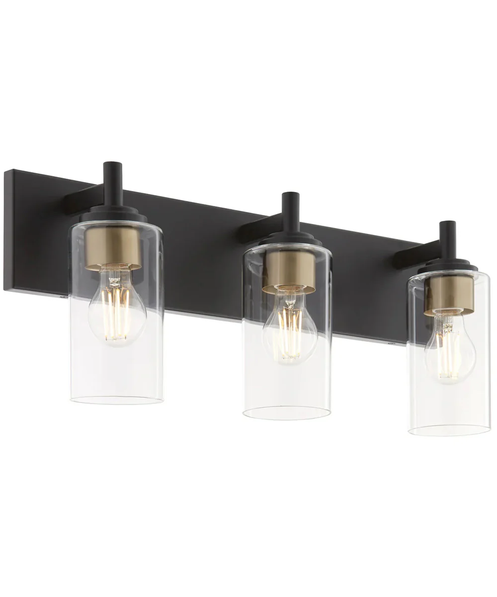 Fallstaff 3-light Bath Vanity Light Matte Black - Image 5